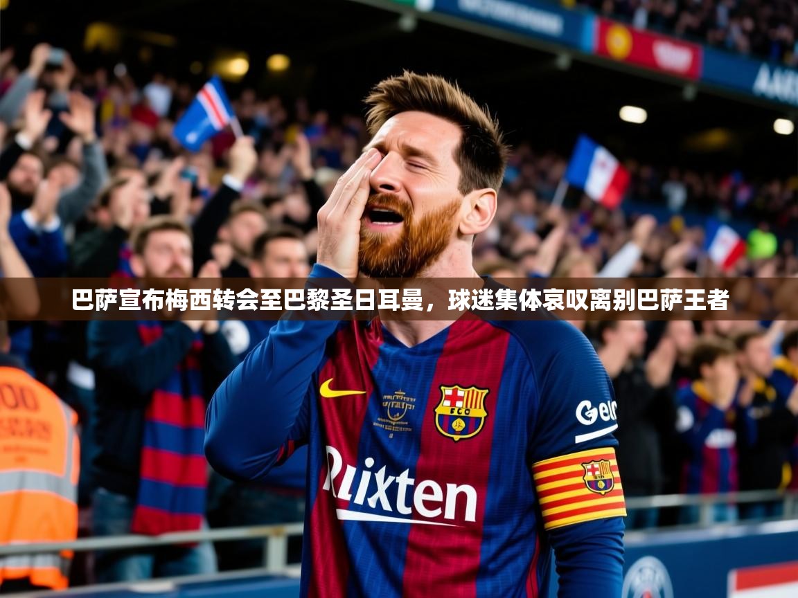 2025 直播官网巴萨宣布梅西转会至巴黎圣日耳曼,球迷集体哀叹离别巴萨王者
